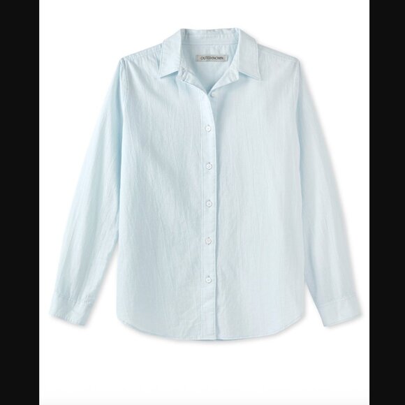 Outerknown Windrift Shirt in Clear Day | Size M - Picture 1 of 8